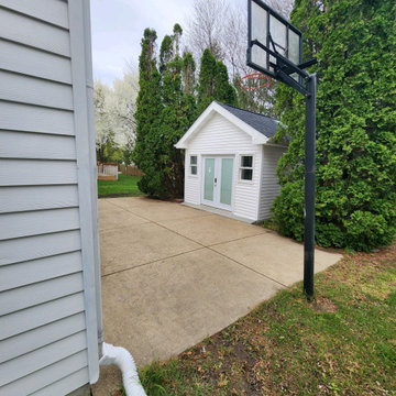 Converting a Backyard into a perfect Workshop