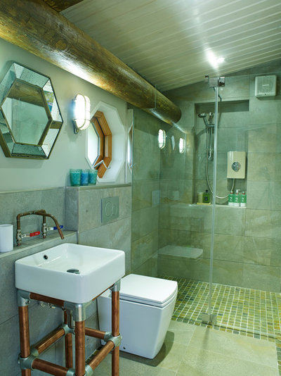 Ванная комната by Cream & Black Interior Design