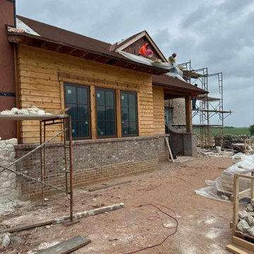 Custom-built Texas home Alamo influence