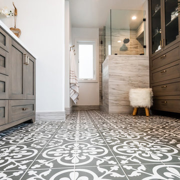 Zirbel master bathroom