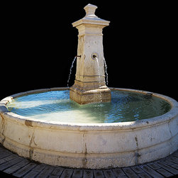 Landscaping Mediterranean Style - Outdoor Fountains And Ponds