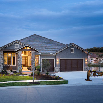 Award-Winning Modern Rustic Model Home
