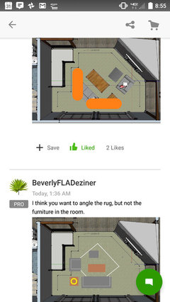 Furniture Placement in odd shaped living room