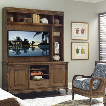 Tommy Bahama Home Bali Hai Pelican Cay Media Console And Hutch