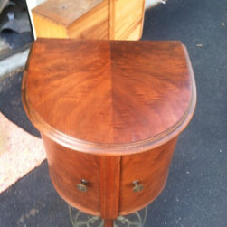 Vintage Night Table--1920s-Art Deco - Nightstands And Bedside Tables