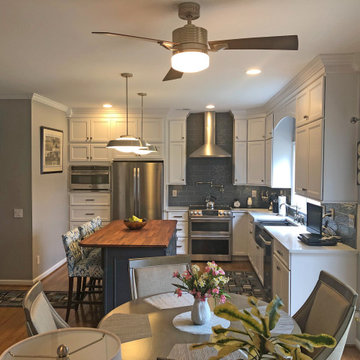 Two-Tone Kitchen Design in Bowie