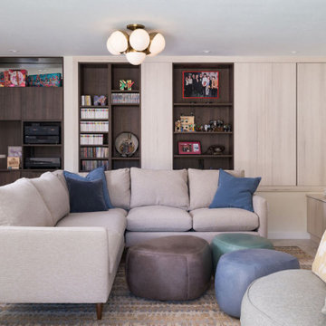 Collections and Heirlooms Inform Basement Remodel
