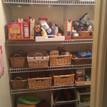 Kitchen pantry update- redo