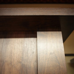 The Stellar - All Glass Wine Cellar Kit - Espresso Stained Walnut - Wine And Bar Cabinets