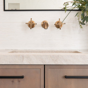 Drop in Sink and Wall Mounted Faucets