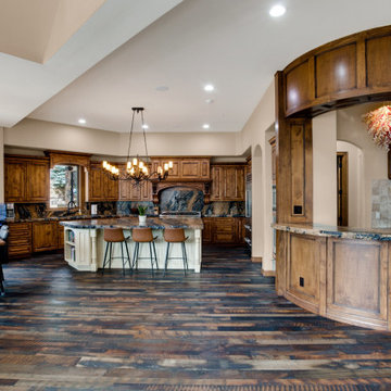 Reclaimed Design Works floor installation and finish work