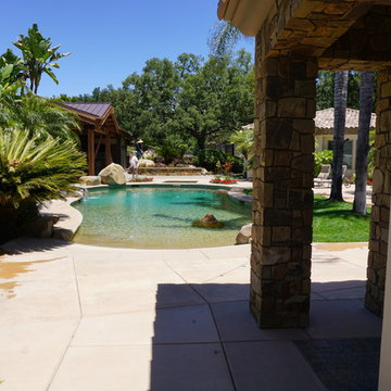 Outdoor Kitchen Entertainment System
