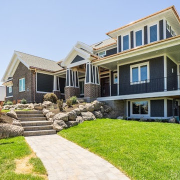 exterior on parade house