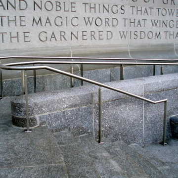 Single Line Stainless Steel Ramp Rails