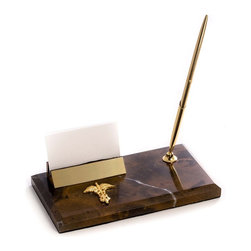 Medical Business Pen and Card Holder - Desk Accessories