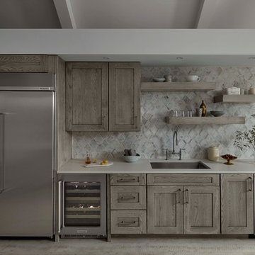 Grainy Oak Kitchen