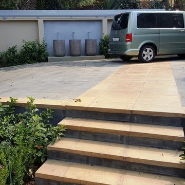 hard landscaping - various projects