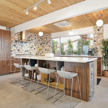 Colorful Diamond Kitchen