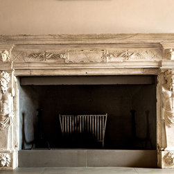 Living Room Fireplaces - Fireplace Mantels