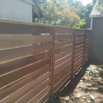Horizontal Privacy Fence