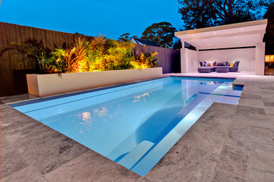 Inspiration for a contemporary pool in Sydney.