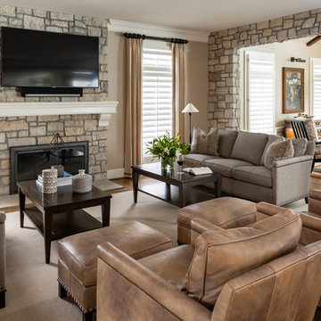 Living Rooms & Great Rooms by Design Connection, Inc.