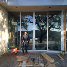 tall sliding glass doors