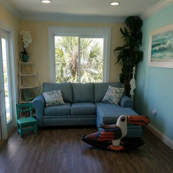 St. Augustine remodel - Living Room Furniture