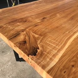 Modern Live edge dining room table - Products