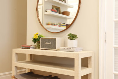 Inspiration for a contemporary entryway remodel in San Francisco