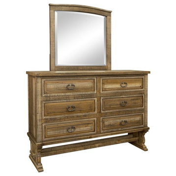 Crafters and Weavers Westwood 6 Drawer Dresser
