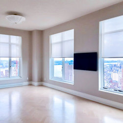 Thirty Park Place- Motorized Solar Screen Shades - Roller Shades
