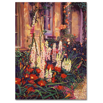 David Lloyd Glover 'English Cottage Garden' Canvas Art, 14"x19"