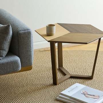 KANT coffe table - 3 tones of Oiled Solid Oak