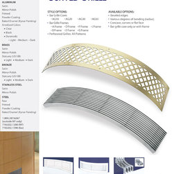 Architectural Grille - BAR GRILLE: CURVED - Registers Grilles And Vents