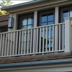 Cellular PVC Pendleton Railing - Outdoor Grills