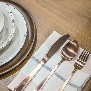 Modern Farmhouse Tablescape - Home + Garden Show 2019