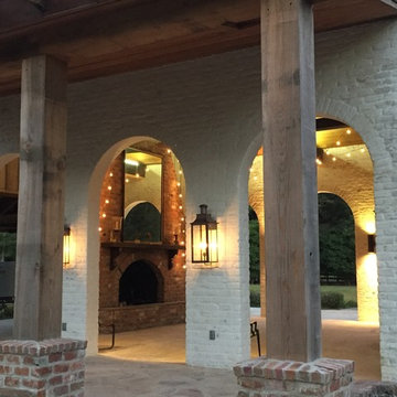 Riverwood conversion of single family house into outdoor liver space
