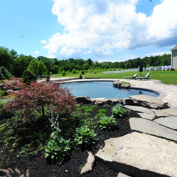 Major Leagues Wet-Edge Waterfall Pool