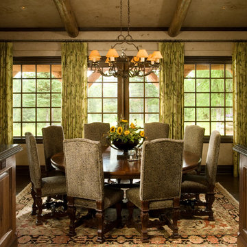 Rocky Mountain Homes-Private Rustic Ranch