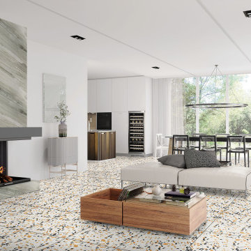 Regium Agglomerate Marble Living Room
