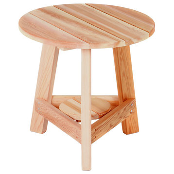 Cedar Tripod Table