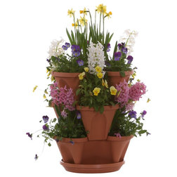 Traditional Outdoor Pots And Planters by Nature's Distributing