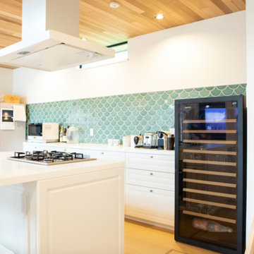 Fish Scale Backsplash Tile