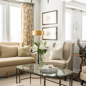 Newly Built Home is Transformed into a Warm and Inviting Gathering Space