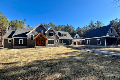 Example of an exterior home design in Other