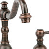 Premier Copper Products Widespread Bathroom Faucet, Oil Rubbed Bronze