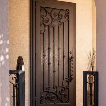 Athens Iron Security Door Standard Design