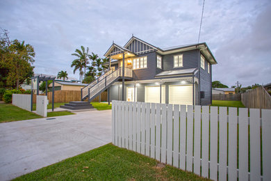 This is an example of a contemporary home design in Brisbane.