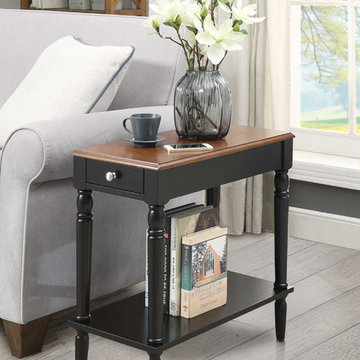 French Country No Tools Chairside Table